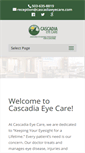Mobile Screenshot of cascadiaeyecare.com